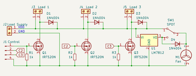 Triple-Driver Schematic